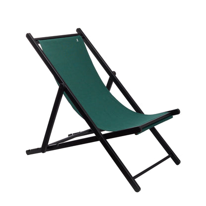 Set De 2 Hamacas Plegables De Madera De Haya, Verde Oscuro, Wengué, Sin Brazos - Scalpers_2