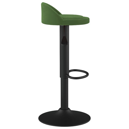Taburete De Cocina De Terciopelo Verde Oscuro_2