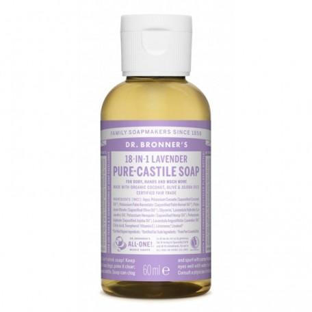 Jabón líquido Lavanda Dr. Bronners 60 ml