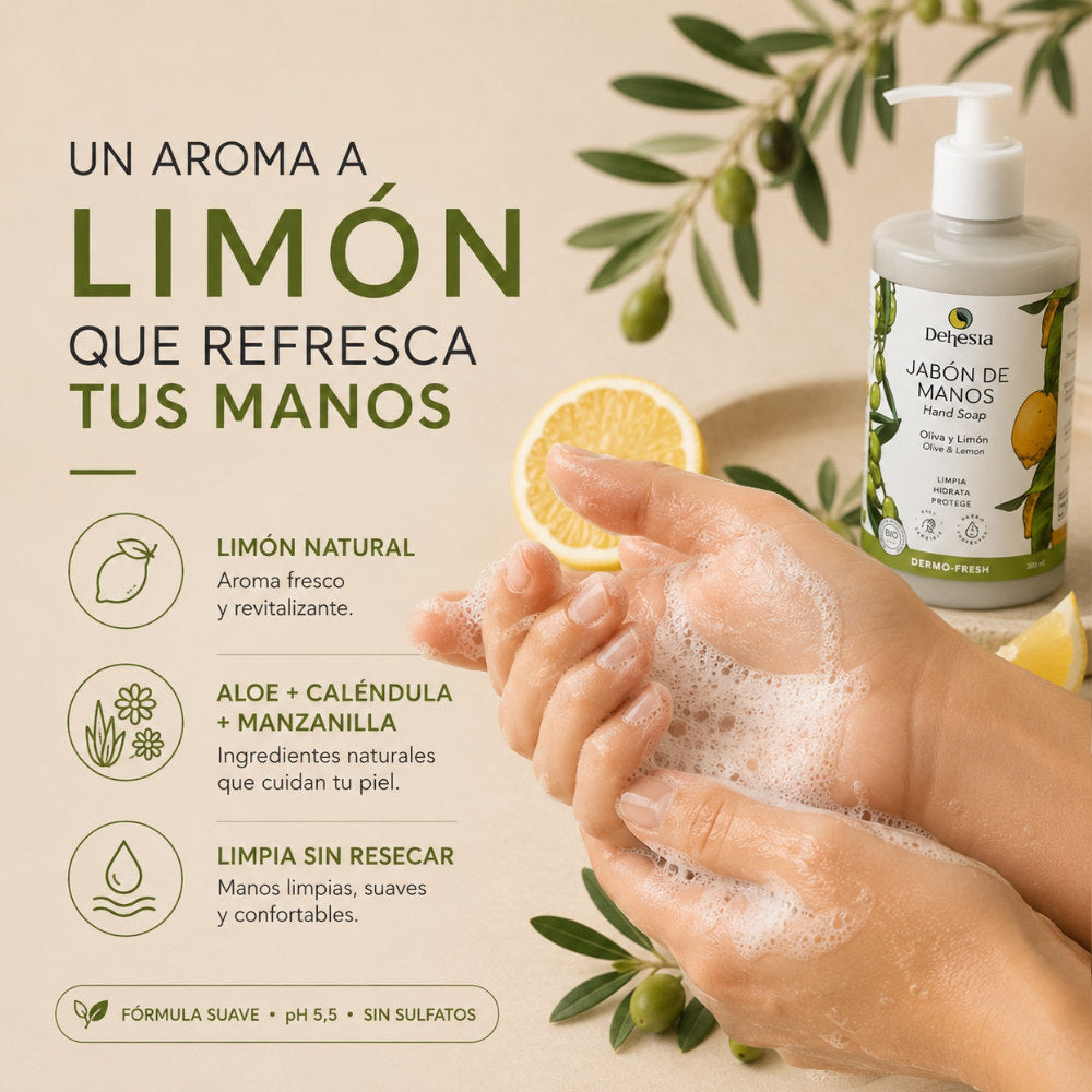 Jabón De Manos Dermo-fresh Bio | Piel Seca, Sensible 300ml_3