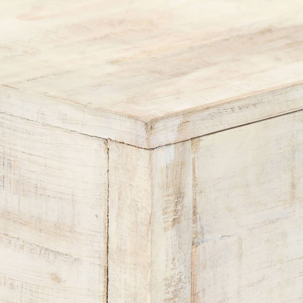 Mesa Consola De Madera Maciza De Mango 120x35x75 Cm_1