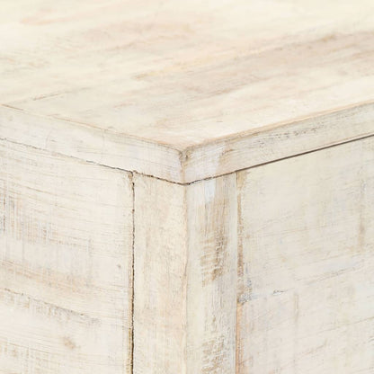 Mesa Consola De Madera Maciza De Mango 120x35x75 Cm_1