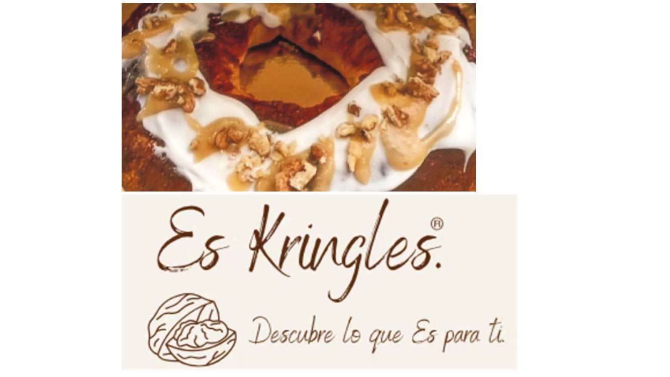 Eskringles- nueces, caramelo a la sal y glaseado - talla L