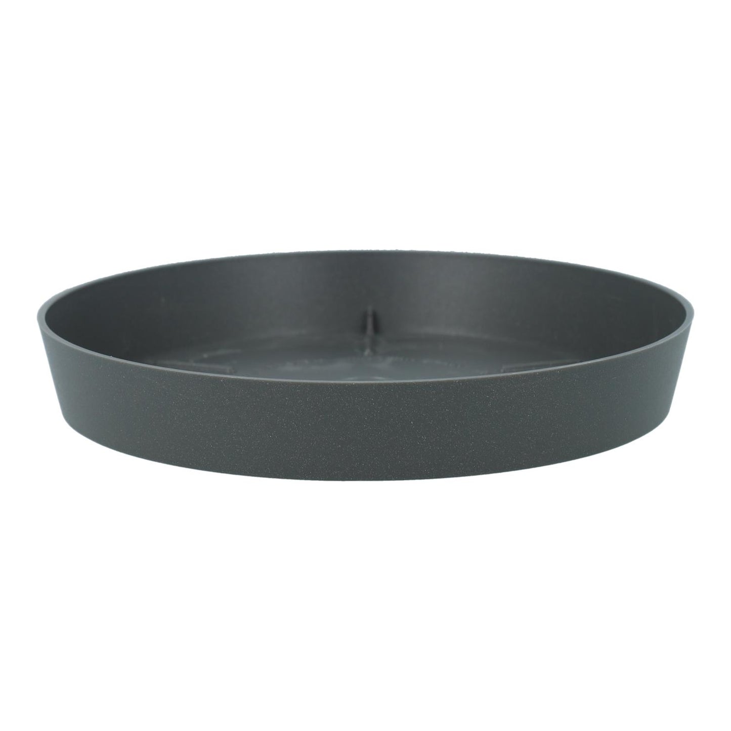 Plato maceta Tes color antracita D 14 x 2