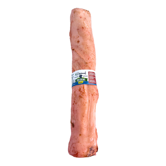 Lifebound - Hueso Masticable Natural Para Perros De Piel De Ternera Rollo Sabor Cordero - 10 Piezas XXL_0