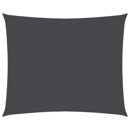 Vidaxl Toldo De Vela Rectangular Tela Oxford Gris Antracita 3,5x4,5 M_0