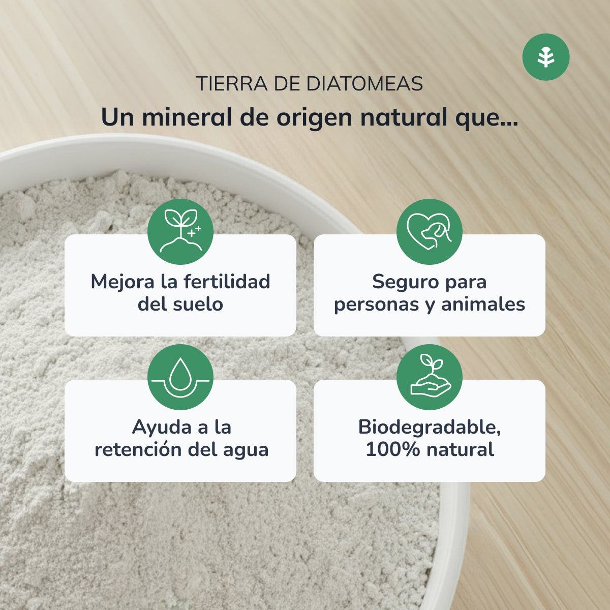 Pack 3x Tierra de Diatomeas Planeta Huerto 2 Kg
