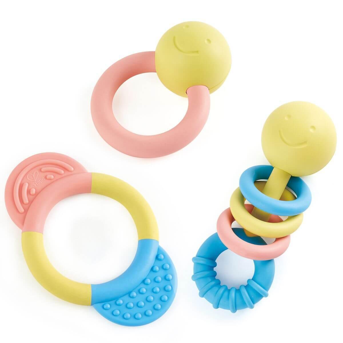 Set Anillo Dentición-sonajero 3pzas Infant Toys Hape_5