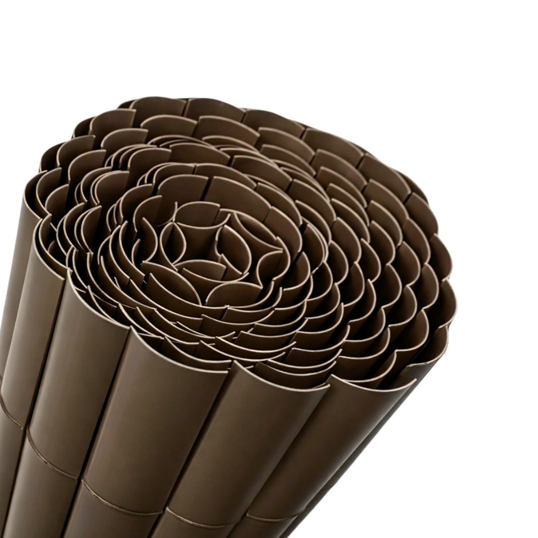 Cañizo Pvc Plasticane 1x3 M Marrón Nortene_3