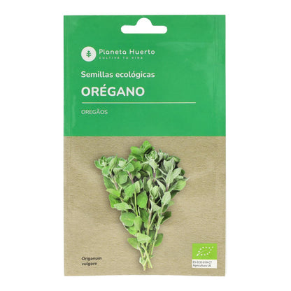 Semillas de Orégano ecológicas Planeta Huerto