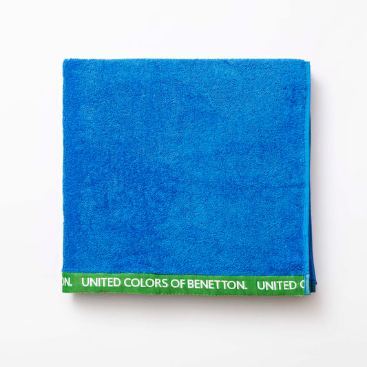 Toalla 90x160 Algodón Orgánico 450gsm Azul Benetton_0