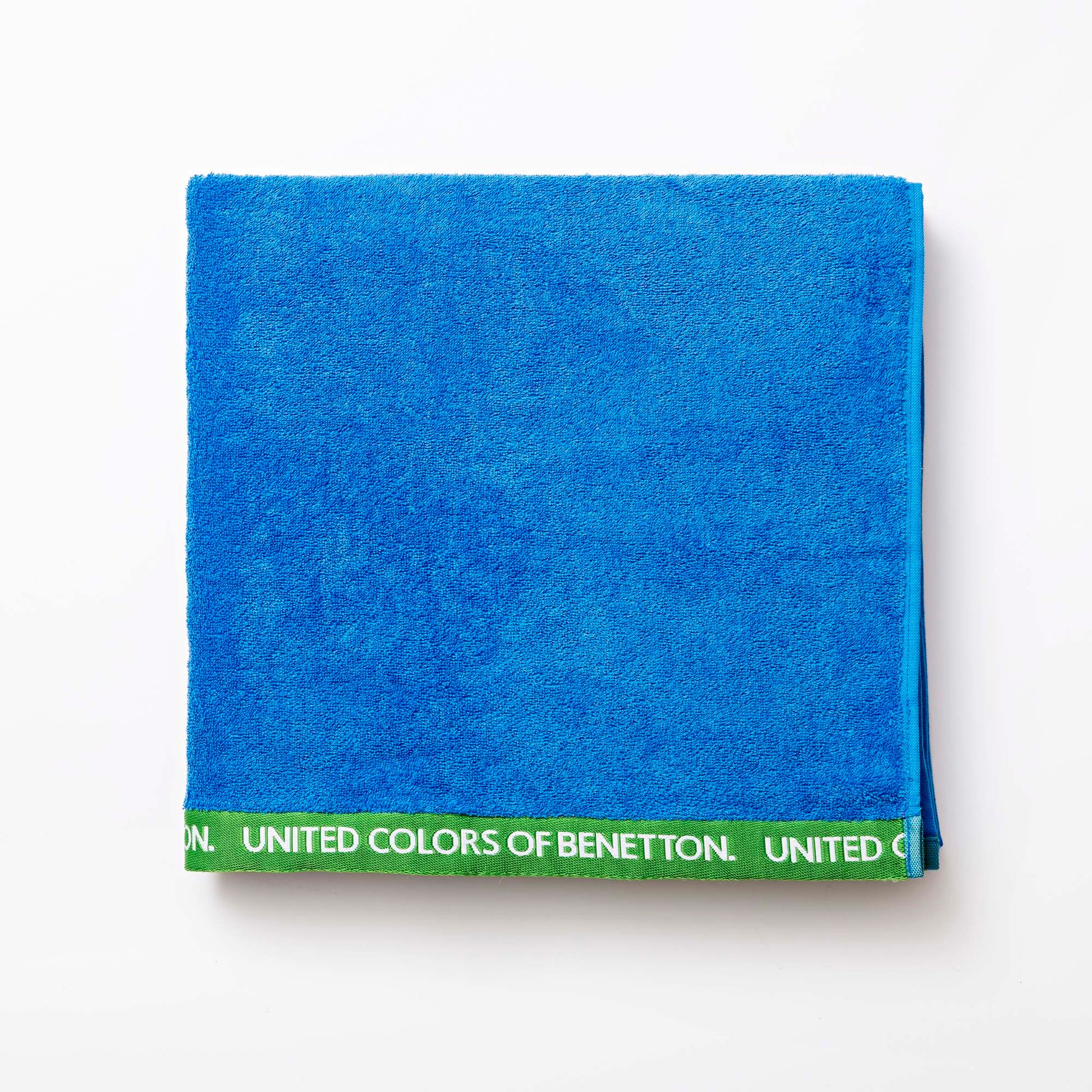 Toalla 90x160 Algodón Orgánico 450gsm Azul Benetton_0