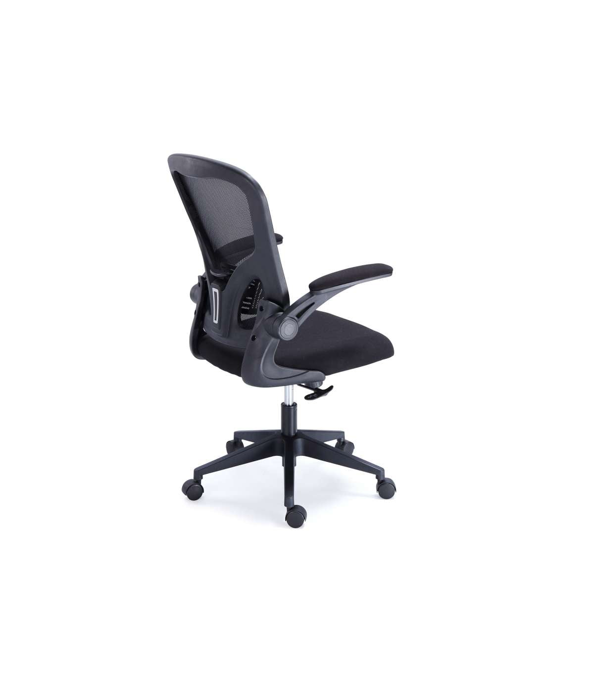 Silla Giratoria Regulable Lexi Tapizada En Tejido Red Transpirable Negro, 66 X 64 X 98-108_2