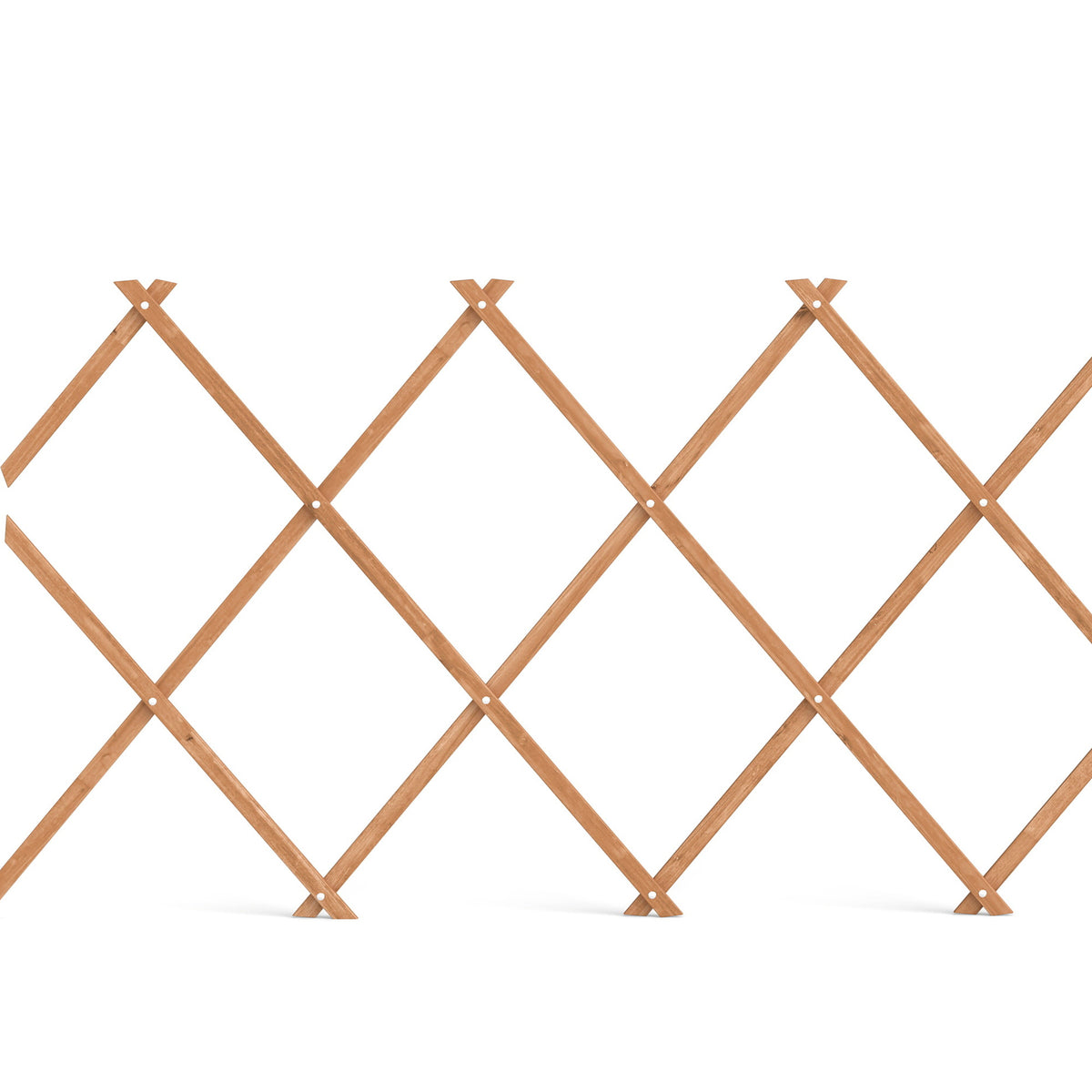 Outsunny Enrejado De Jardín De Madera Extensible 180x60 Cm Marrón Claro_4