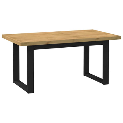 Mesa Comedor Noain Patas Forma U Madera Maciza Pino 160x90x75cm_3