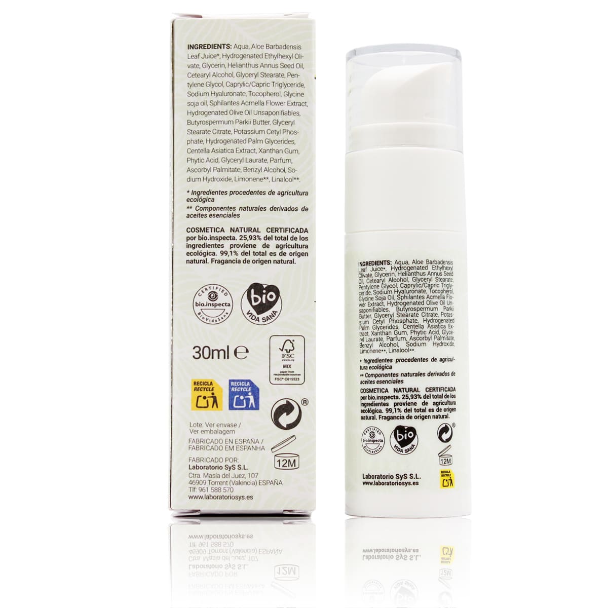 Sérum Facial Regenerador Labnatur Bio 30 ml | Regeneración, Firmeza, Elasticidad y Luminosidad | Vegano_1
