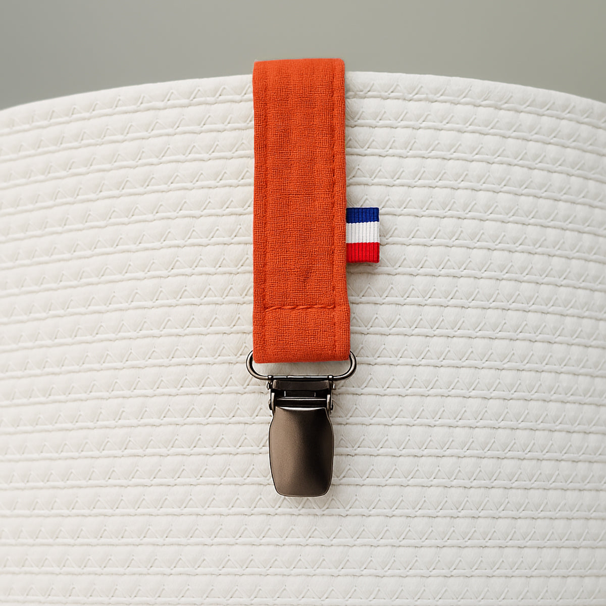 Clip Para Chupete  Fresa De Algodón Orgánico