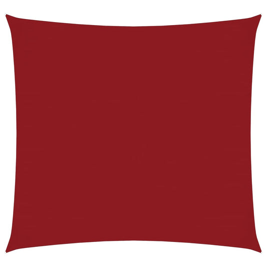 Toldo De Vela Cuadrado Tela Oxford Rojo 4x4 M_0