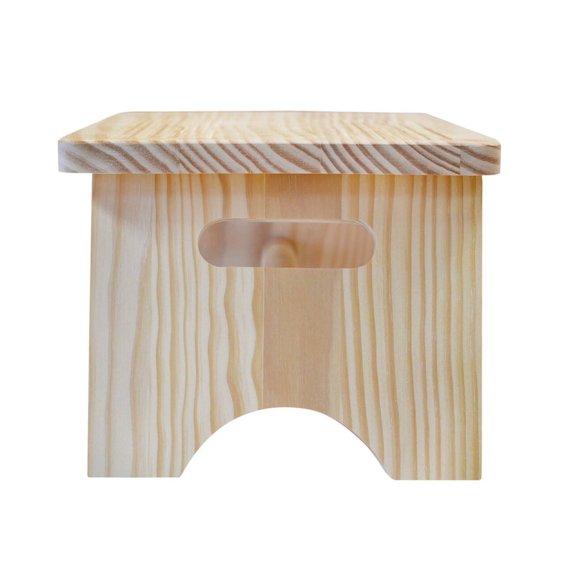 Well Home - Taburete Multifunción 'ara' Desmontable Sin Barniz_3