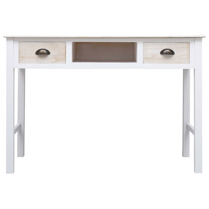 Mesa Consola De Madera 110x45x76 Cm_2