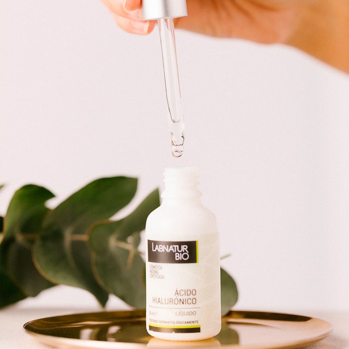 Sérum Facial Ácido Hialurónico Labnatur Bio 30 ml | Hidratación Intensiva | Efecto Rellenador y Elasticidad | Vegano_2