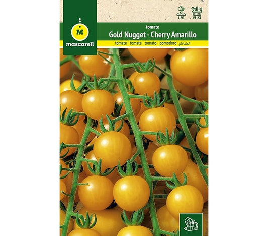 Semillas Tomate Cherry Amarillo (gold Nugget)_0