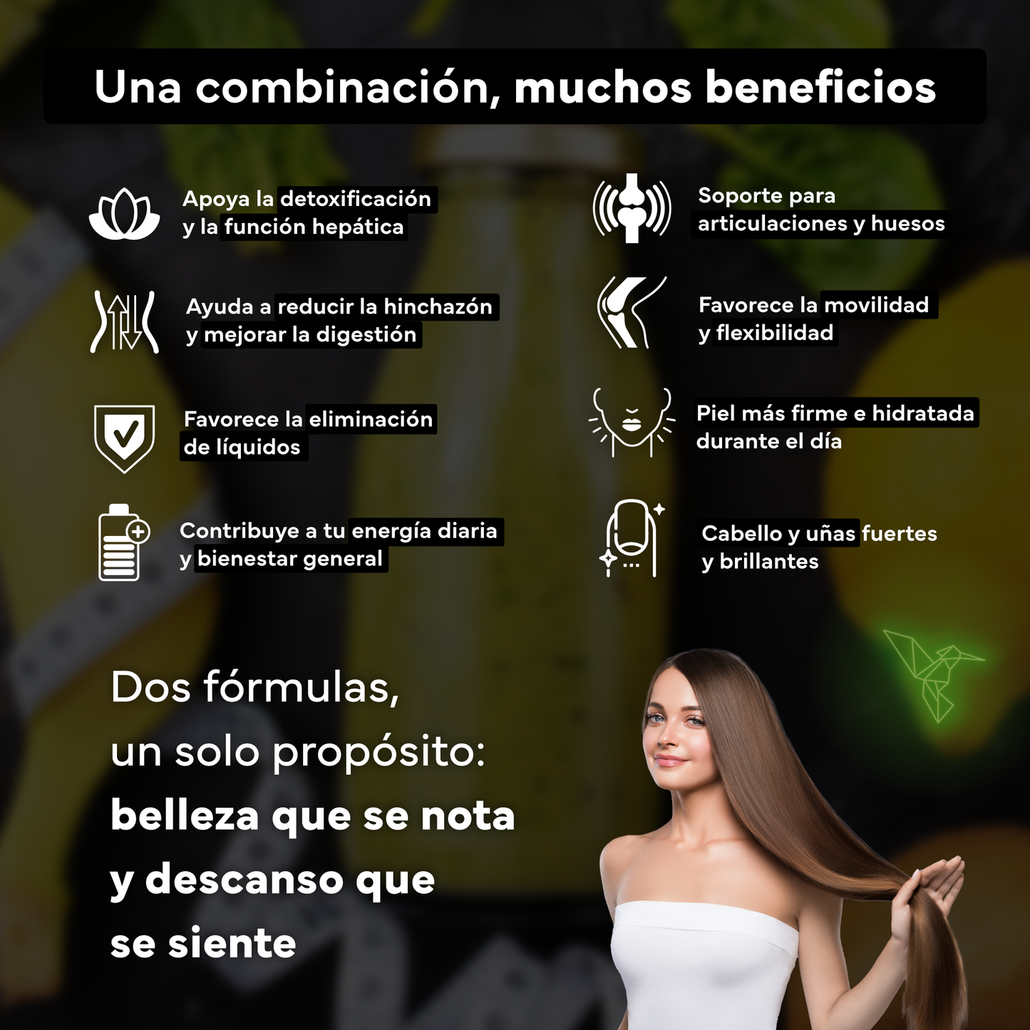 Colágeno Marino Con Magnesio + Detox Con Cardo Mariano. Sevens Nutrition. Articulaciones, Piel Y Depuración Hepática_2