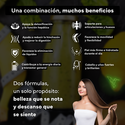 Colágeno Marino Con Magnesio + Detox Con Cardo Mariano. Sevens Nutrition. Articulaciones, Piel Y Depuración Hepática_2
