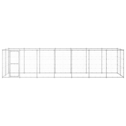 Perrera De Exterior De Acero Galvanizado 16,94 M²_0