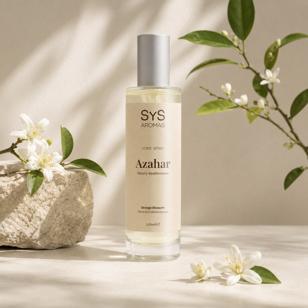 Ambientador Pulverizador Azahar Origins SYS Aromas 100 ml | Aroma Floral Mediterráneo | Relajante_1