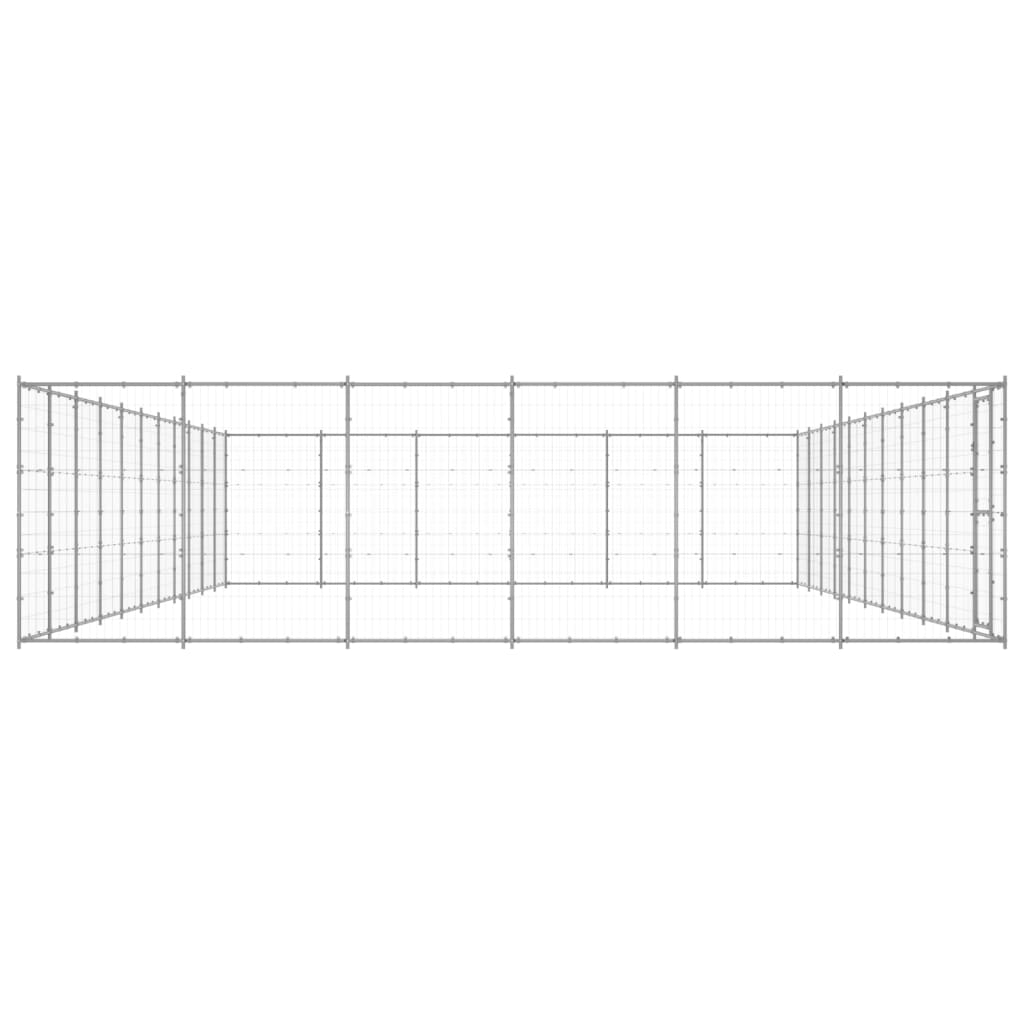 Perrera De Exterior De Acero Galvanizado 79,86 M²_2