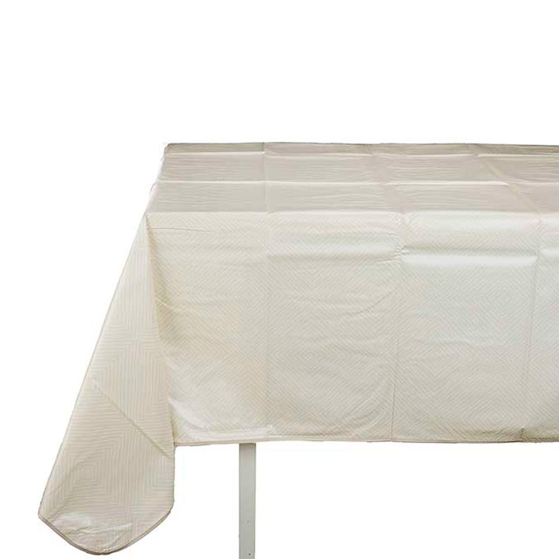 Mantel Hule 140x140cm Rombos Colección Kinvara_0