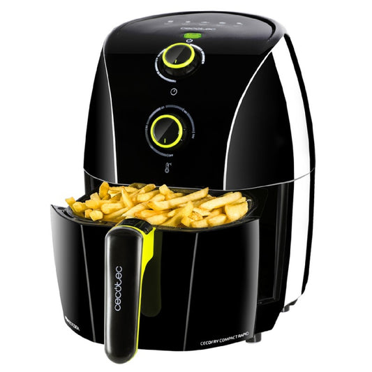 Freidora Sin Aceite Cecofry Compact Rapid Black Cecotec_0