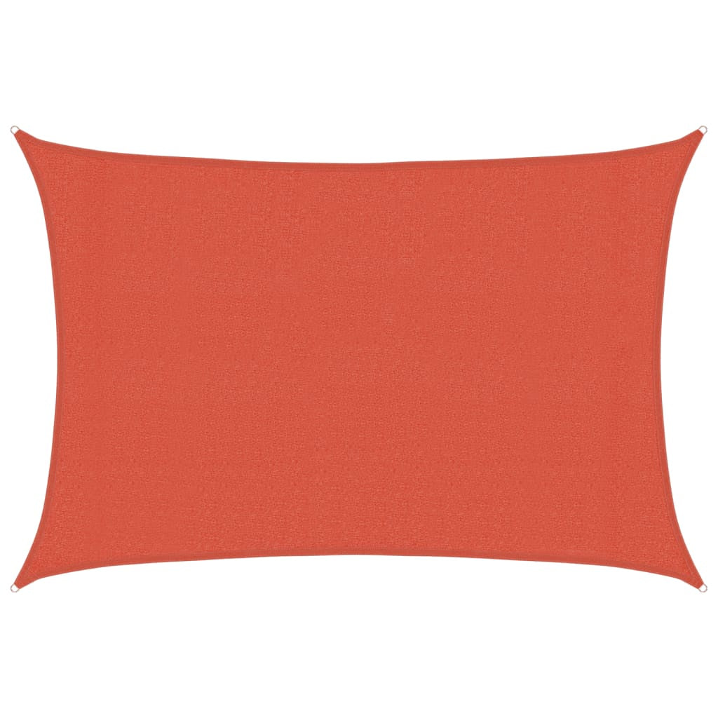 Vidaxl Toldo De Vela Terracota Hdpe 160 G/m² 3x4 M_0