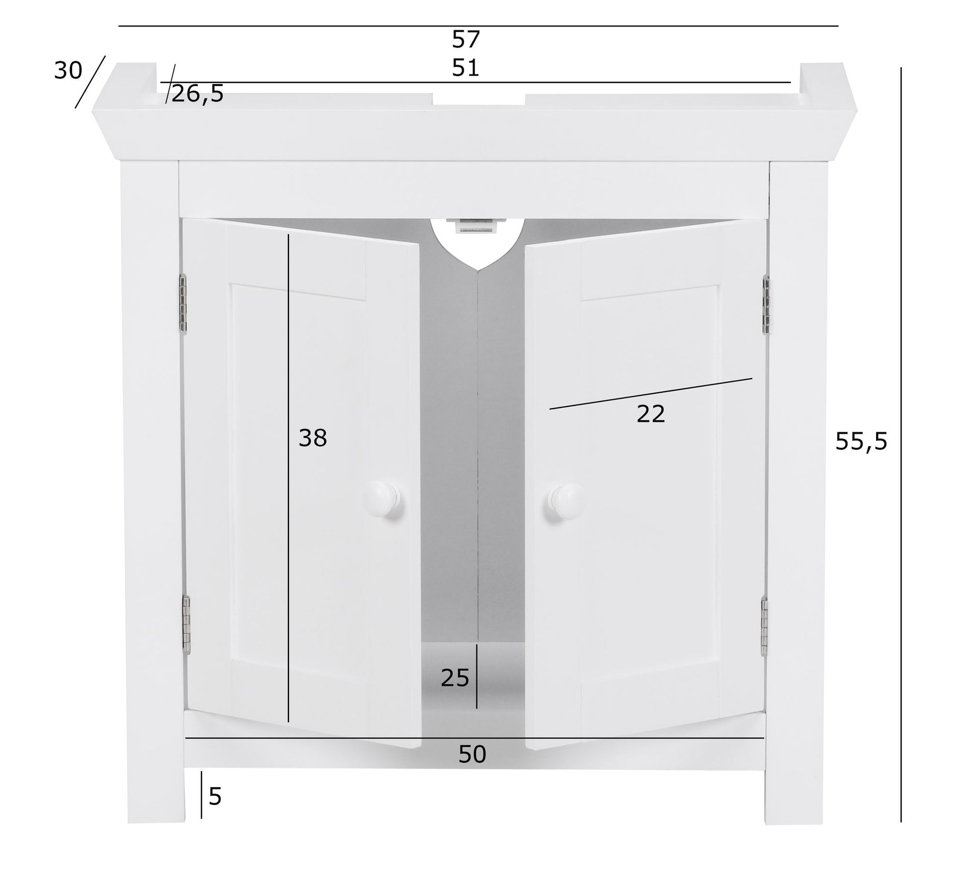 Mueble De Baño Sólido Y Duradero Modelo Wl1.350_3