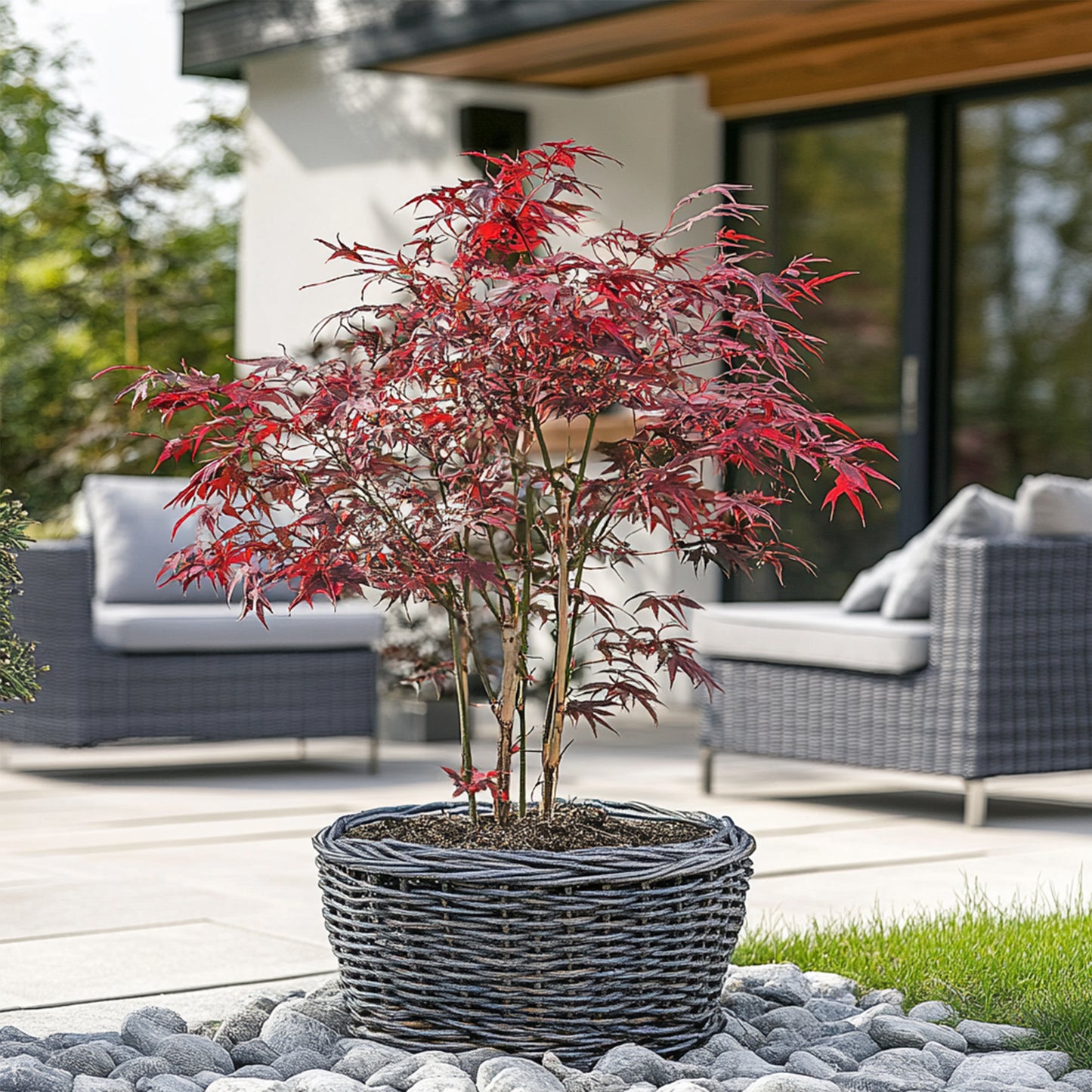 Arce Japonés - Acer Palmatum 'starfish' - Altura 60-70cm - ⌀19cm