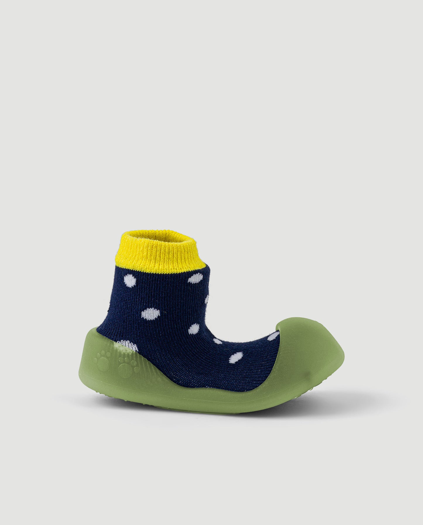 Zapatos De Bebé Que Cambian De Color Con La Luz Del Sol Polka Navy Bigtoes Chameleon