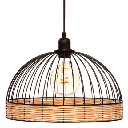 Wellhome Lámpara Suspensión Metal D.35cm_0