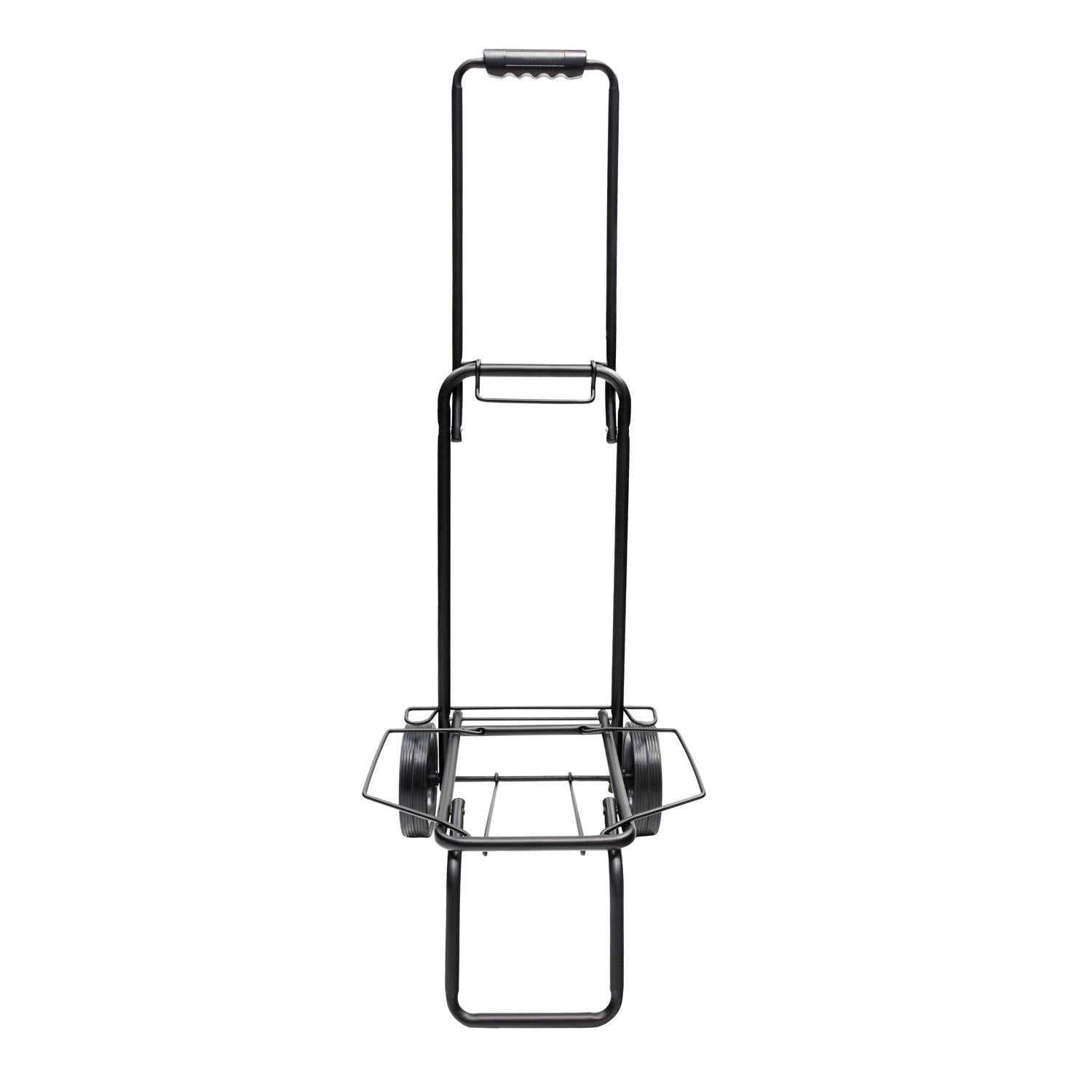 Carretilla Plegable Metalica De Carga - Porta Maletas Con Cuerda Elastica 93,5x33x44 Cm. Carro De Transporte 50 Kg.