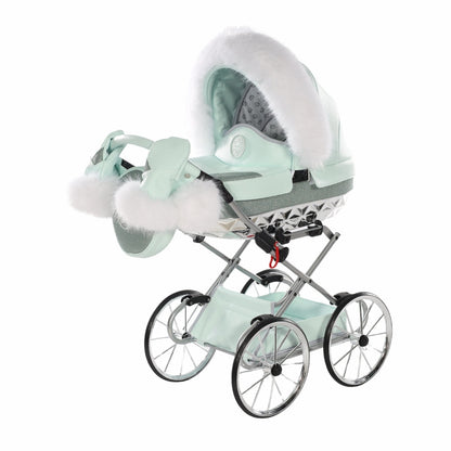 Junama Carro De Muñecas Hand Craft Glitter Satin_0