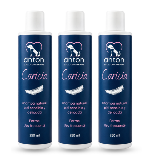 Champú natural para piel sensible de perros – Pack 3 x 250 ml_0