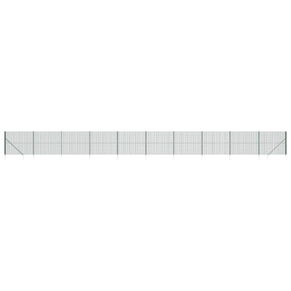 Cerca De Alambre Con Pinchos De Anclaje Verde 2x25 M / Vetonek_2