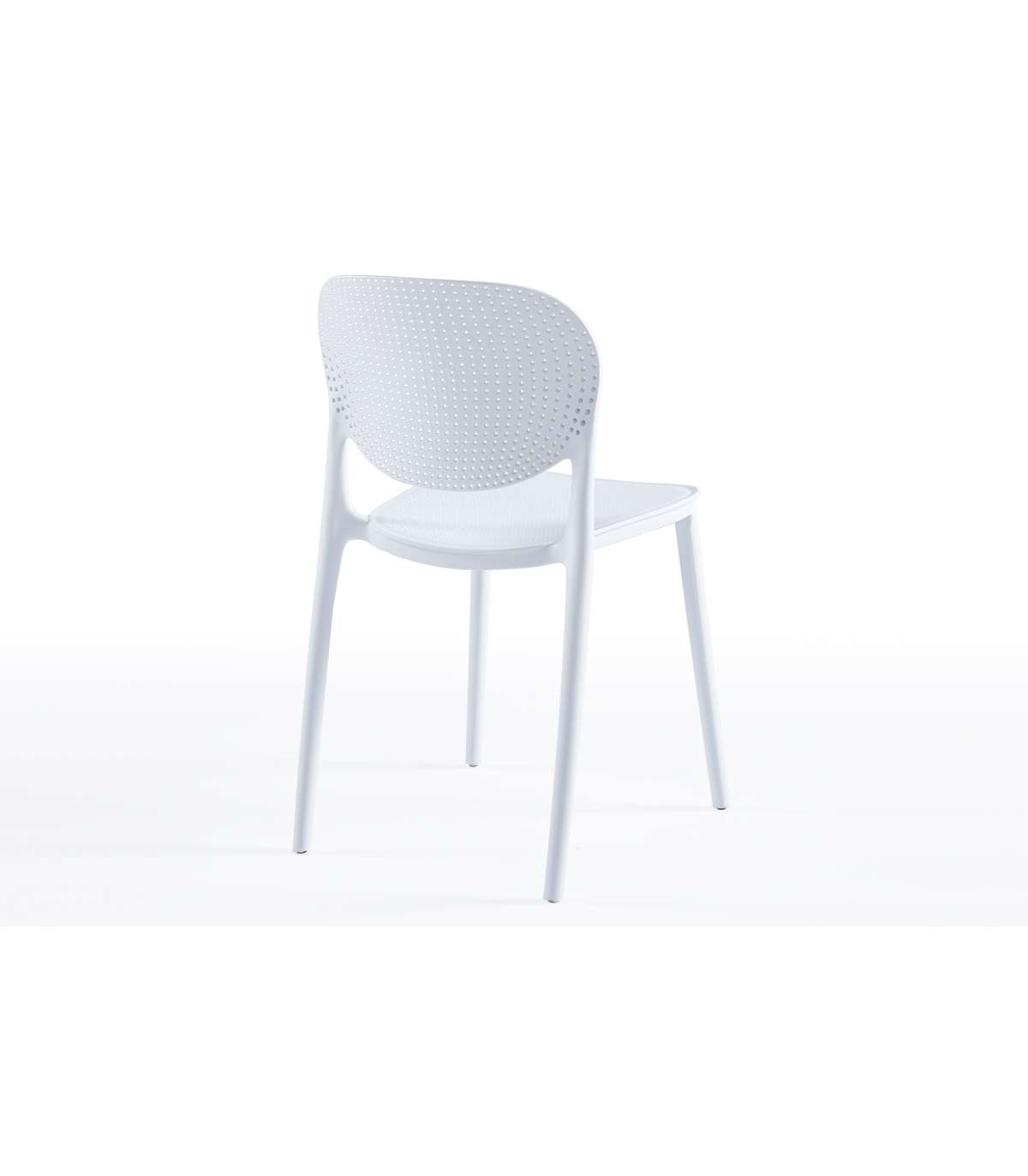 Pack 4 Sillas Corey Acabado Blanco, 42 X 51 X 81 Cm (ancho X Largo X Alto)_5