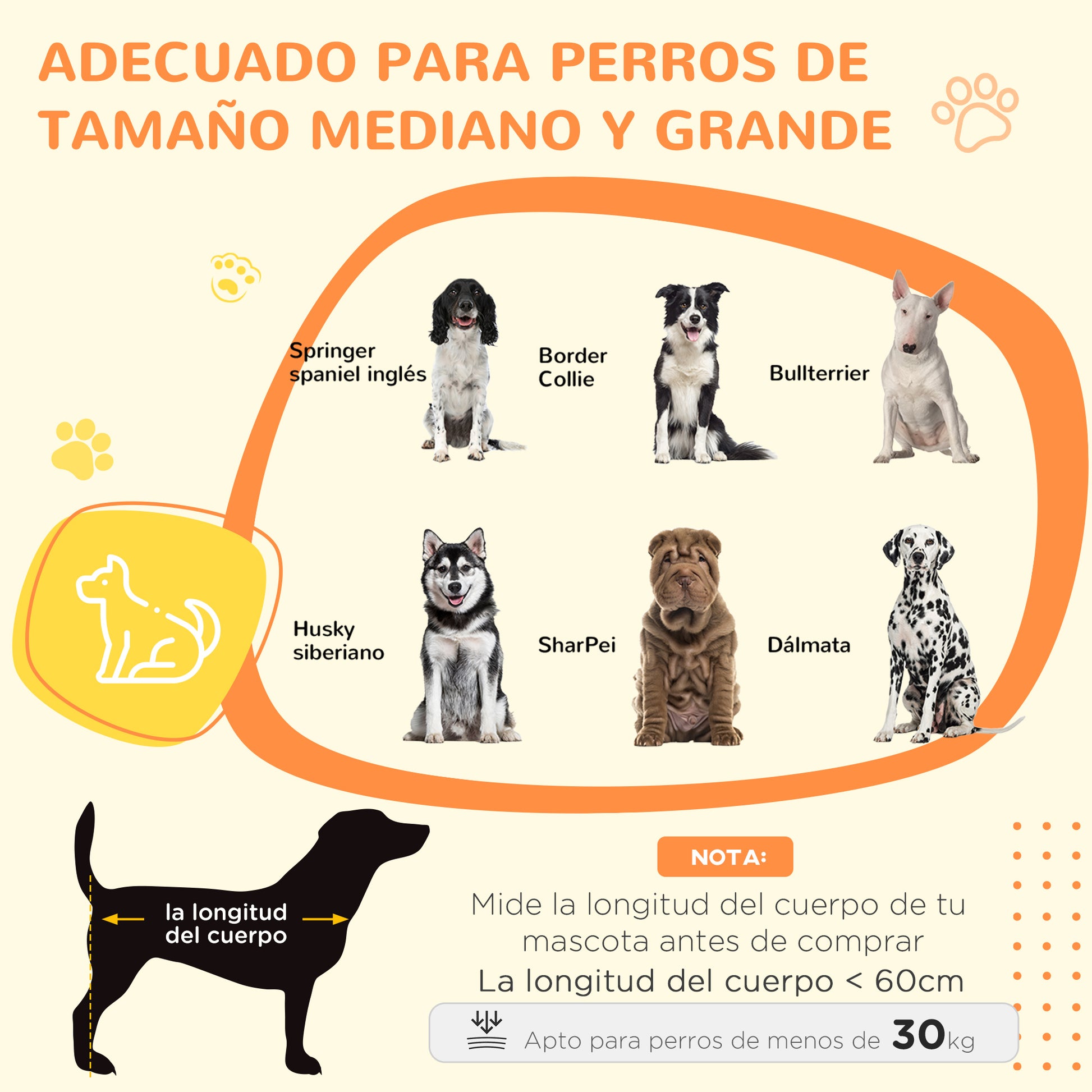 Pawhut Jaula Para Perros Grandes Con Soporte De Cuenco Y Puerta Doble Negro_3