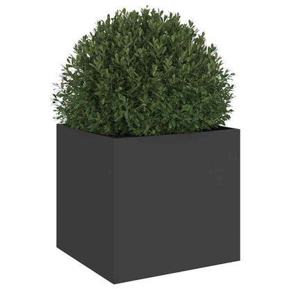 Jardinera Acero Negro 42x40x39 Cm_3