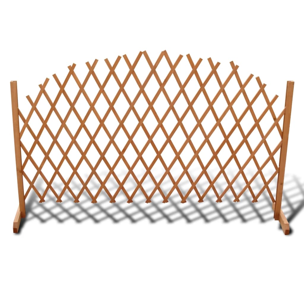 Valla Enrejada De Madera Maciza 180x100 Cm / Vetonek_1