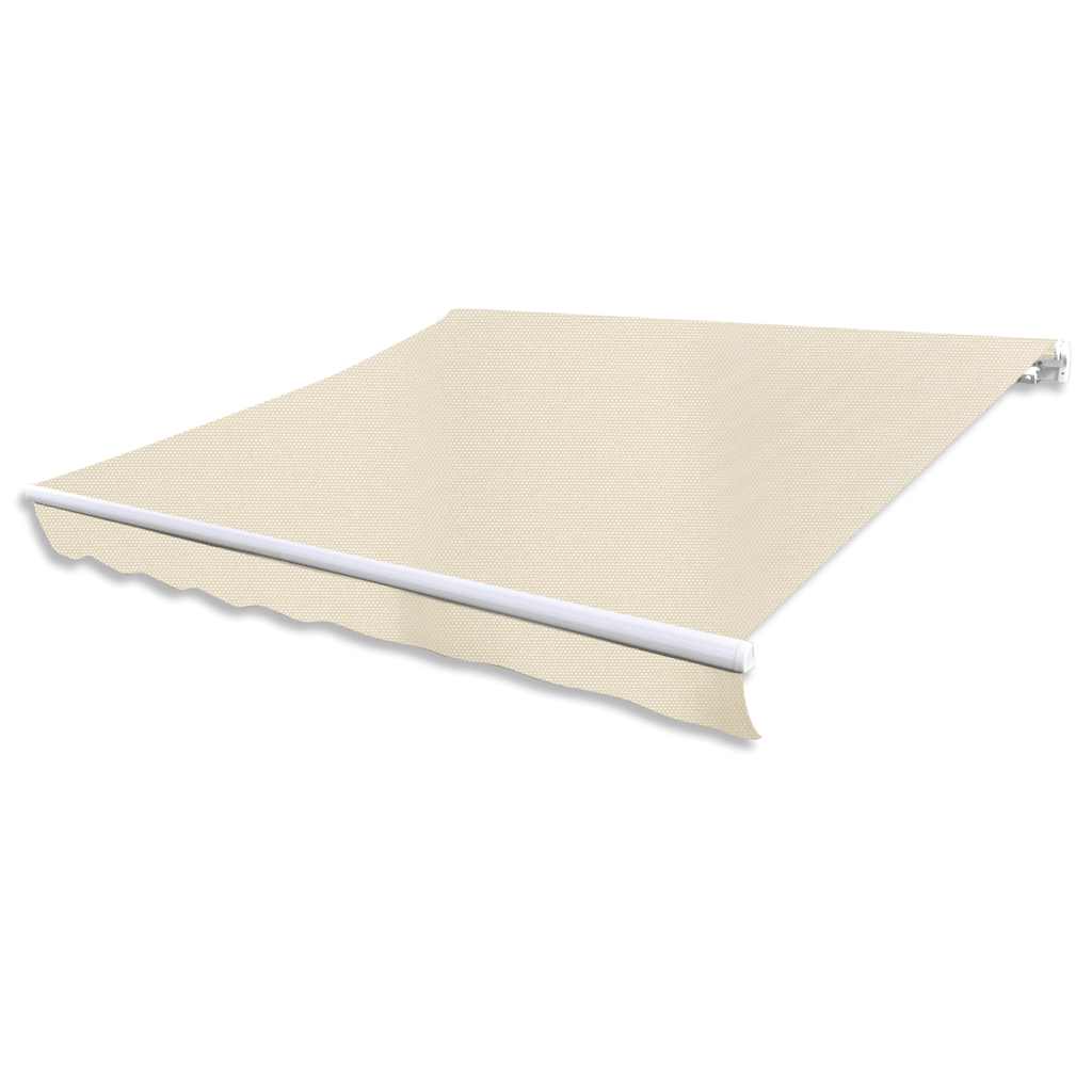 Toldo Plegable Motorizado 400 Cm Crema_1