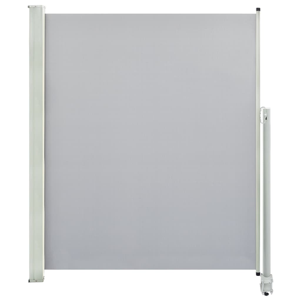 Vidaxl Toldo Lateral Retráctil Para Patio 160x300 Cm Gris_0