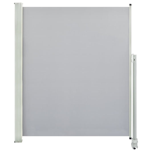 Vidaxl Toldo Lateral Retráctil Para Patio 160x300 Cm Gris_0