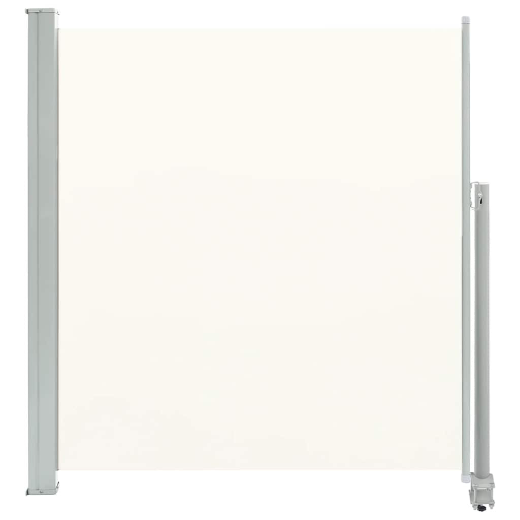 Vidaxl Toldo Lateral Retráctil Para Patio 140x300 Cm Crema_0